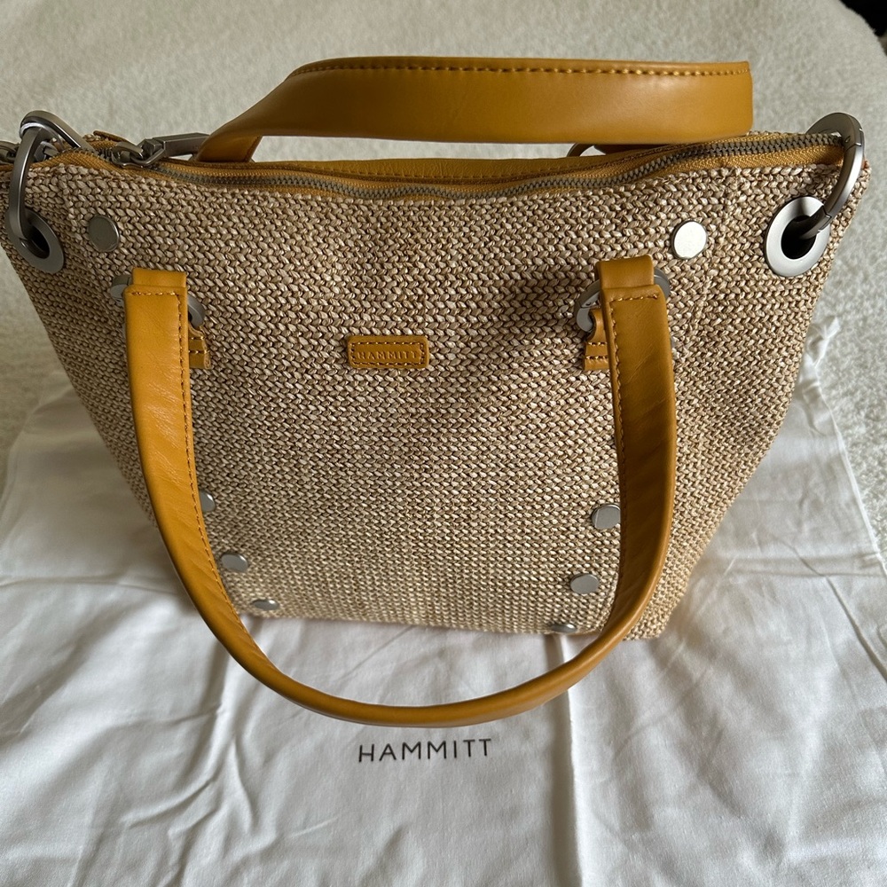 Hammitt Daniel Medium Chanterelle Raffia